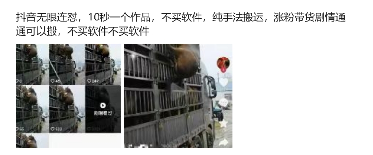 抖音无限连怼，10秒一个作品不买软件，纯手法搬运，涨粉带货剧情通通可以搬-知识创作