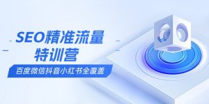 SEO精准流量特训营，百度微信抖音小红书全覆盖，带你搞懂搜索优化核心技巧-知识创作