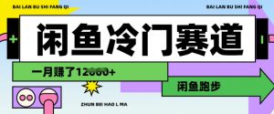 闲鱼冷门赛道，跑步挣钱，有人一个月挣了1.2w-知识创作