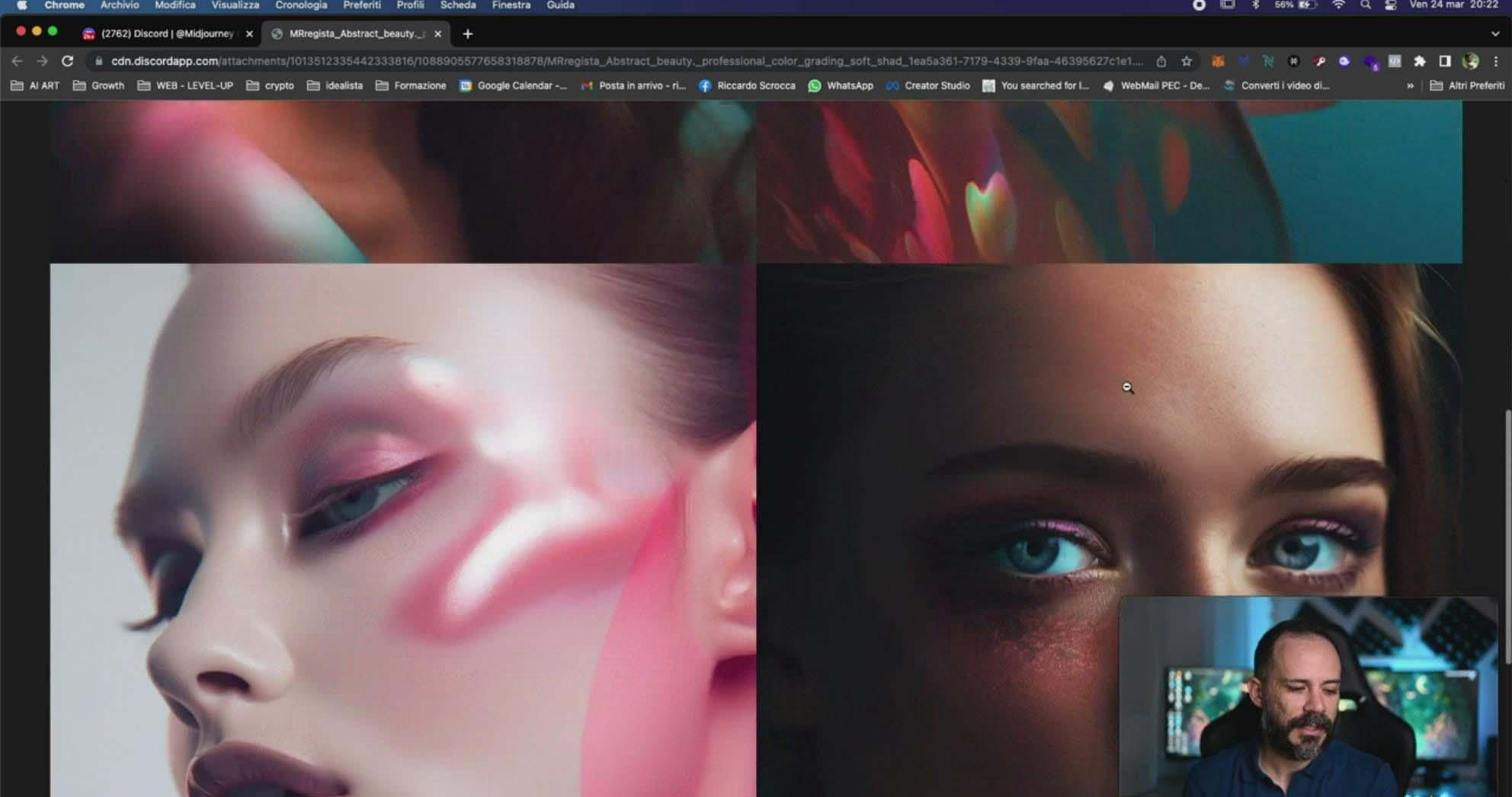 图片[5]-Midjourney AI人工智能创建和销售令人惊叹的海报教程-10节课-中英字幕-知识创作