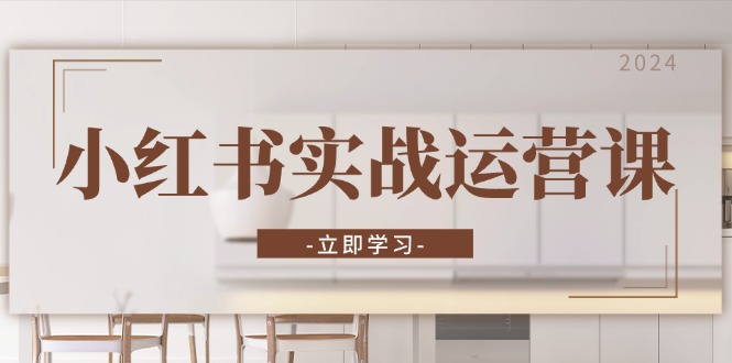 小红书实战运营课：从开通店铺到直播话术，打造爆款笔记与高效直播-知识创作