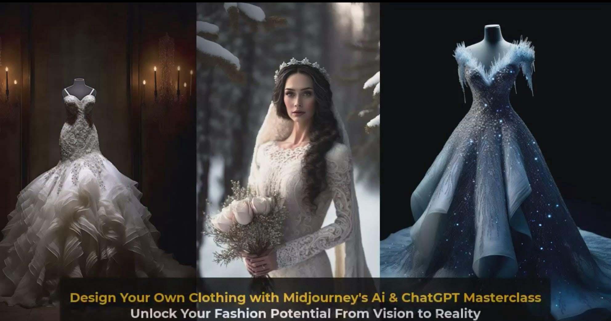 图片[7]-利用 Midjourneys Ai 人工智能设计自己的服装AI大师班-10节课-中英字幕-知识创作