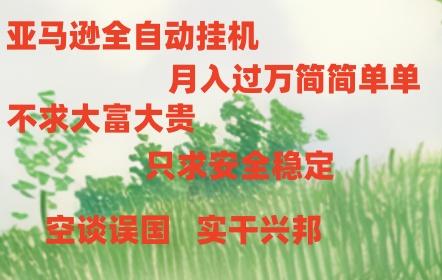 亚马逊全自动浏览挂机，，收益稳定且前景广阔-知识创作