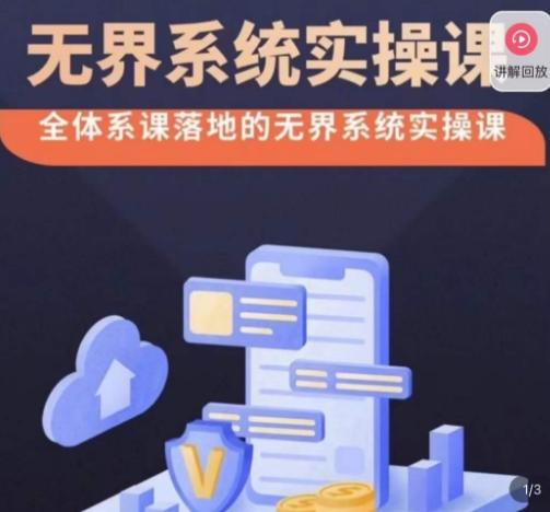 老衲·无界系统实操课，全体系落地无界改版后选择、出价、高投产做付费引流-知识创作