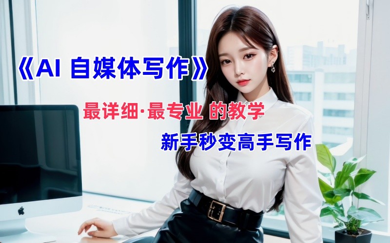 全网最全最细最专业的“AI自媒体写作”教学，新手小白秒变写作高手！-知识创作