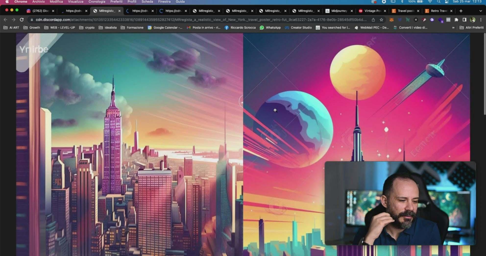 图片[11]-Midjourney AI人工智能创建和销售令人惊叹的海报教程-10节课-中英字幕-知识创作