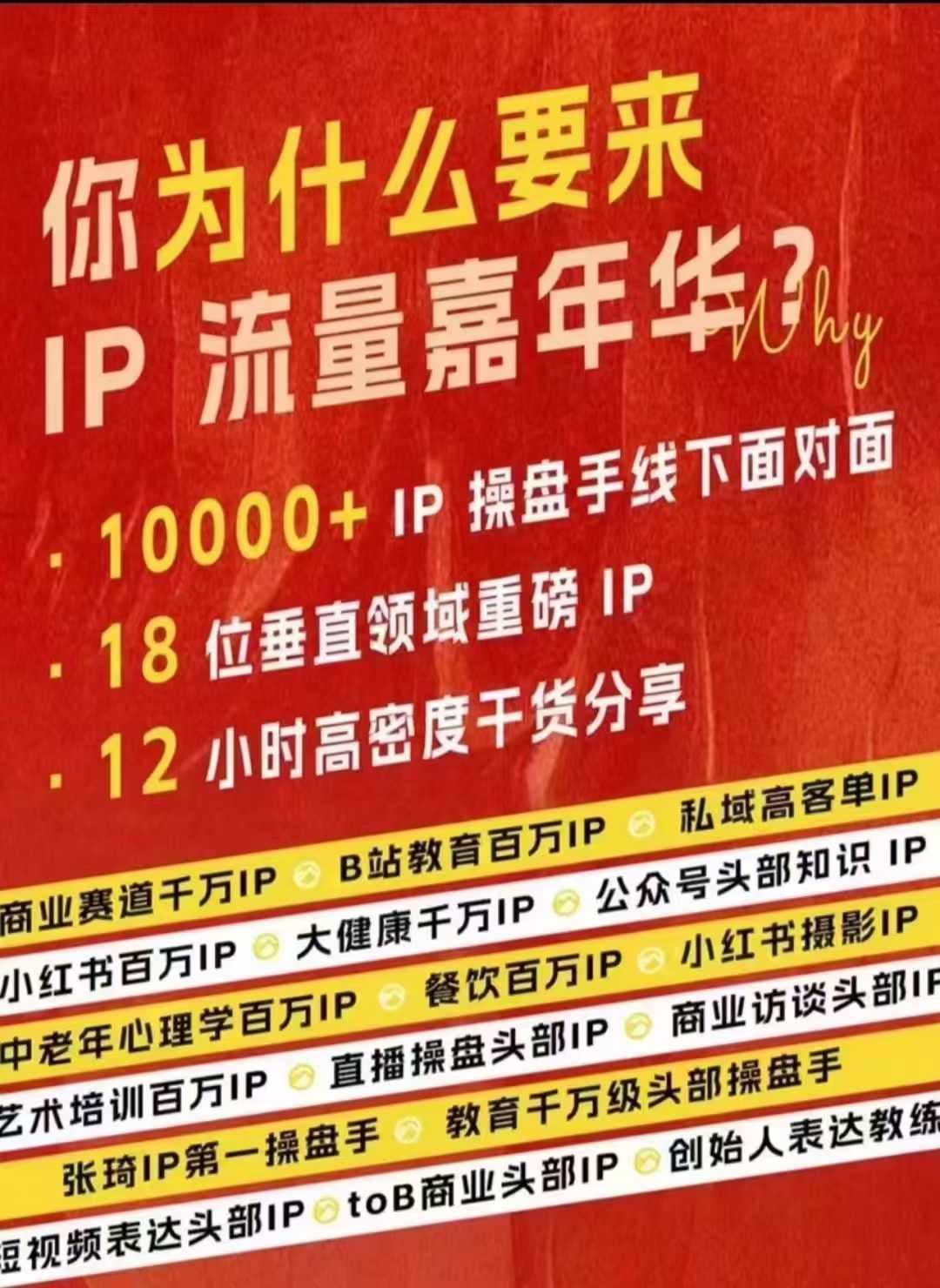 群响IP流量嘉年华，​现场视频+IP江湖2024典藏版PPT-知识创作