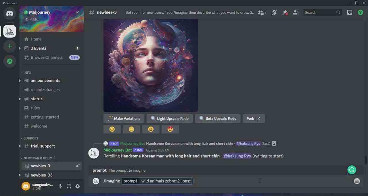 Midjourney AI人工智能艺术图片从入门到高级创作教程-33节课-中英字幕-知识创作