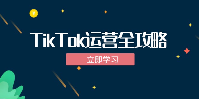 TikTok实战运营全攻略：从下载软件到变现，抖音海外版实操教程-知识创作